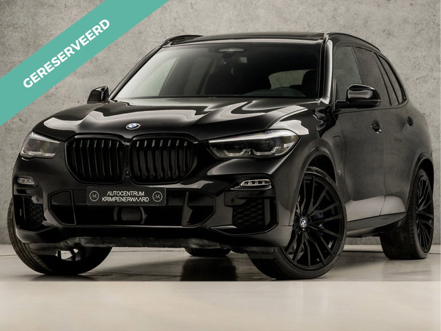 BMW X5 - xDrive45e M Sport High Executive 395Pk Automaat (PANORAMADAK, LUCHTVERING, ARMSTEUN VERWARMD, HEAD-UP DISPLAY, COMFORTSTOELEN MET GEHEUGEN, SOFT CLOSE, 360 CAMERA, HARMAN/KARDON, STUURWIEL VERWARMD, ADAPTIVE CRUISE, NIEUWSTA