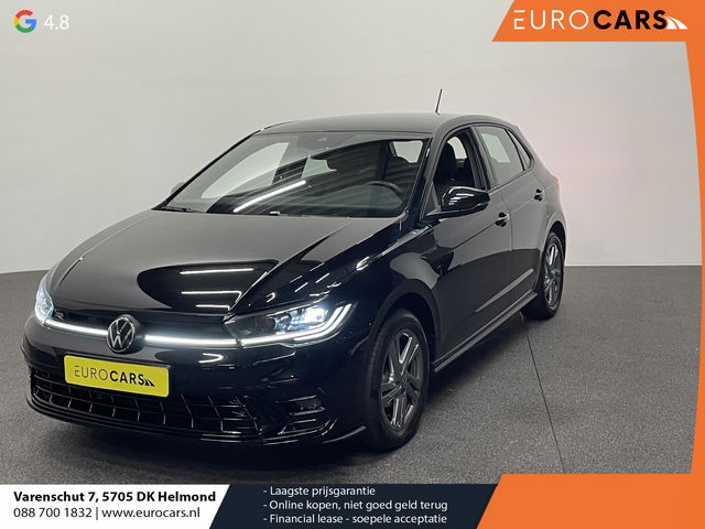 Volkswagen Polo - 1.0 TSI R-Line DSG Navigatie Apple Carplay/Android Auto Camera Parkeersensoren Adaptive Cruise Control Matrix-LED-koplamp Lichtmetalen velgen Climate Control Getinte ramen