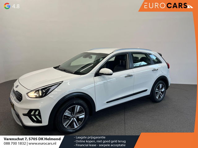 Kia Niro - 1.6 GDi Hybrid ExecutiveLine Trekhaak Navigatie Apple Carplay/Android Auto Camera Parkeersensoren achter Adaptive Cruise Control Climate Control Half leder Lichtmetalen velgen