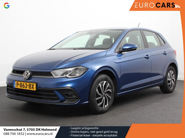 Volkswagen Polo - 1.0 TSI Life Nieuw model Navigatie Digitale Cockpit Airco Parkeer sensoren V+A | LED Lichtmetalen Velgen