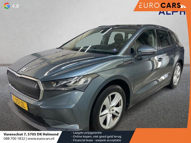 Škoda Enyaq iV - 60 Airco ECC Navi Wireless Carplay Sportpack Adaptive Cruise Control Trekhaak PDC Full LED 19" Velgen Ambient light