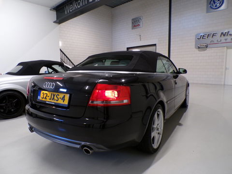 Audi A4 Cabriolet 1.8 Turbo S-Line Xenon Leer Stoelverwarming 18"Velgen Parkeersensoren Garantie I Apple-carplay inbouw mogelijk