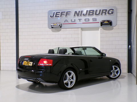 Audi A4 Cabriolet 1.8 Turbo S-Line Xenon Leer Stoelverwarming 18"Velgen Parkeersensoren Garantie I Apple-carplay inbouw mogelijk