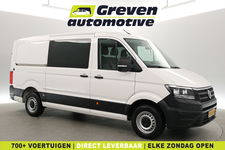 Volkswagen Crafter - 2.0 TDI 177PK L3H2 | DC | 6-Zits | 3000kg Trekgew. | Trekhaak | Airco | Cruise | Carplay | Parkeersens. | Navi