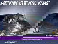 Ford Transit Custom - 2.0 TDCI 130pk Automaat L2H1 Dubbele cabine Limited Euro6 Airco | 2x Zijdeur | 5-Zits | Camera | Navigatie Cruisecontrol, LED, Trekhaak, LM Velgen, Stoelverwarming, Verwarmde Voorruit, Parkeersensoren