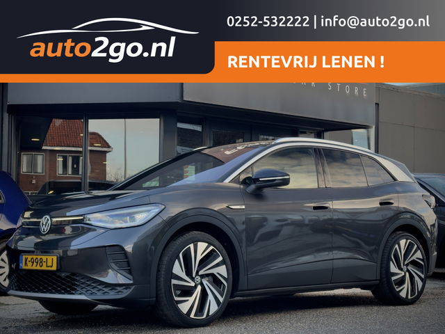 Volkswagen ID.4 - FIRST PRO MAX 77 kWh AUT 91% SOH PANODAK LEDER NAVI CAMERA APPLE-CARPLAY WARMTE-POMP LED LMV PDC
