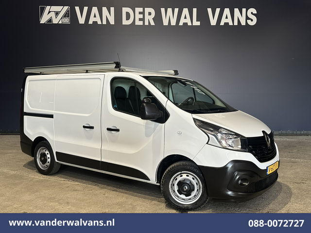 Renault Trafic - 1.6 dCi 126pk L1H1 Euro6 Airco | Imperiaal | Navigatie | Cruisecontrol | Trekhaak Parkeersensoren, Bijrijdersbank