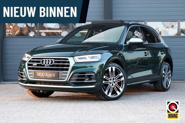 Audi SQ5 - 3.0 TFSI Quattro /PANODAK/LUCHTVERING/B&O/MEMORY/HUD/CARPLAY/STOELVERW./TREKHAAK!