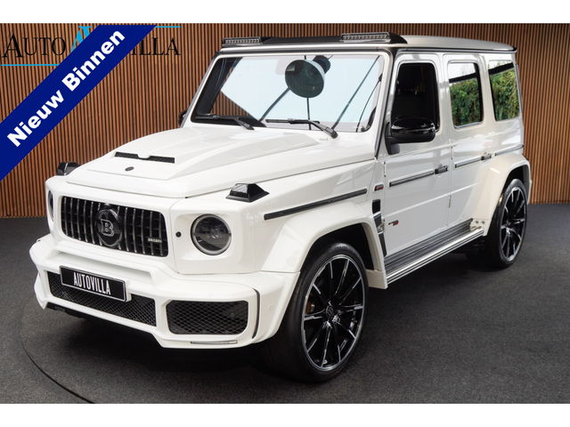 Mercedes-Benz G-Klasse - BRABUS 800 Massage Burmester PTS 360° Camera Leer Navi Stoelventilatie Stoelverwarming voor en achter Climate voor & achter Memory seats Distronic Plus Elektr. bedienb. schuif-/ kanteldak PTS LM velgen