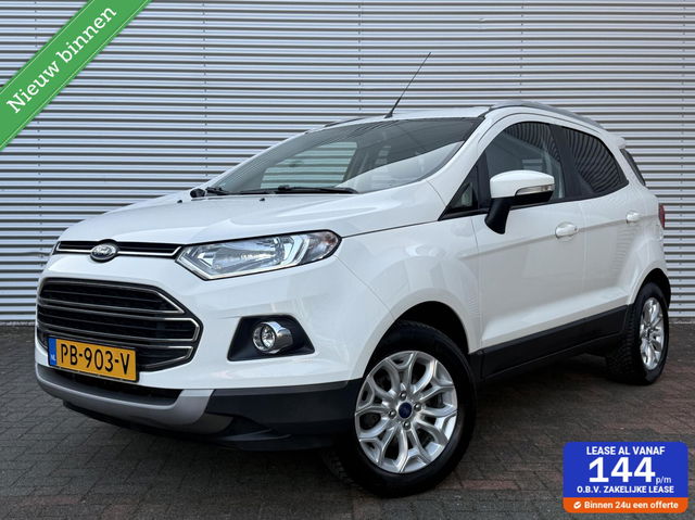 Ford EcoSport - 1.0 EcoBoost Titanium Airco Cruise Led Navi 17 perfecte staat vol opties onderhoud historie aanwezig