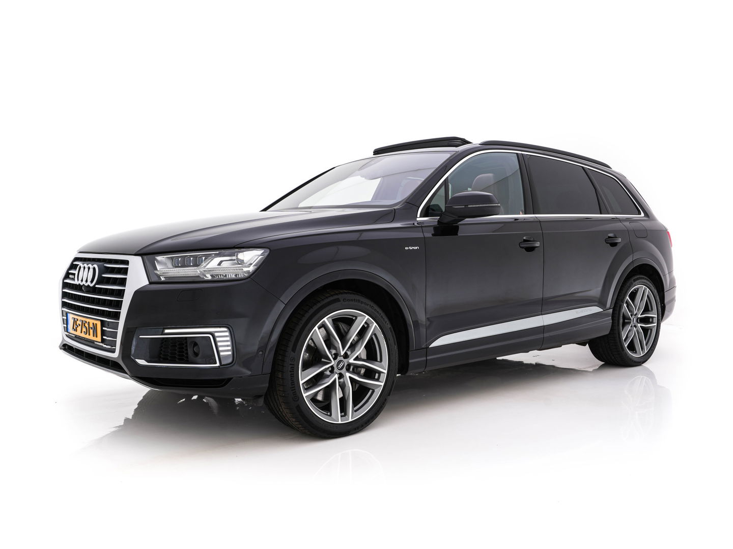 Audi Q7 3.0 TDI e-tron Quattro Sport (Plug-In) Aut. *PANO | LEATHER | ADAPTIVE-CRUISE | MATRIX-LED | BOSE-AUDIO | BLINDSPOT | MEMORY-PACK | DIGI-COCKPIT | HEATED-SPORTSEATS | NAVI-FULLMAP | CAMERA | HEAD-UP | SHIFTPADDLES | TOWBAR | 21"*