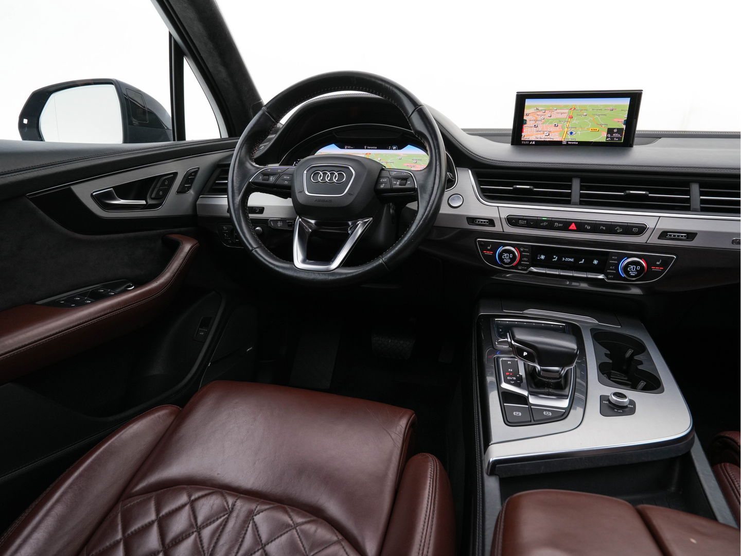 Audi Q7 3.0 TDI e-tron Quattro Sport (Plug-In) Aut. *PANO | LEATHER | ADAPTIVE-CRUISE | MATRIX-LED | BOSE-AUDIO | BLINDSPOT | MEMORY-PACK | DIGI-COCKPIT | HEATED-SPORTSEATS | NAVI-FULLMAP | CAMERA | HEAD-UP | SHIFTPADDLES | TOWBAR | 21"*