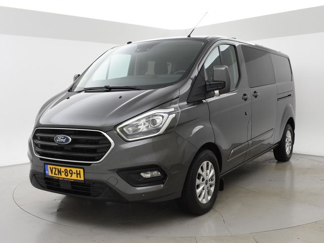 Ford Transit Custom - 2.0 TDCI 130 PK AUT. L2H1 DUBBEL CABINE LIMITED | 2 SCHUIFDEUREN | TREKHAAK | CAMERA | STOELVERW. |