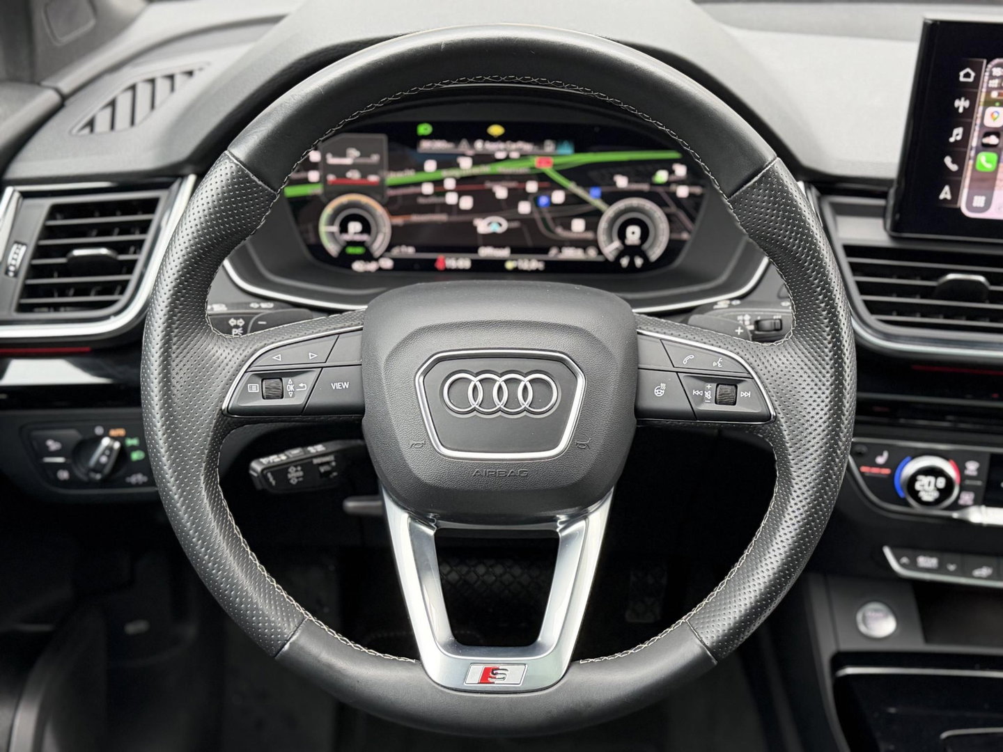 Audi Q5 Sportback 50 TFSI e S edition Competition |Black Optic|Pano|B&O|Luchtvering|Leer|Massage|21"