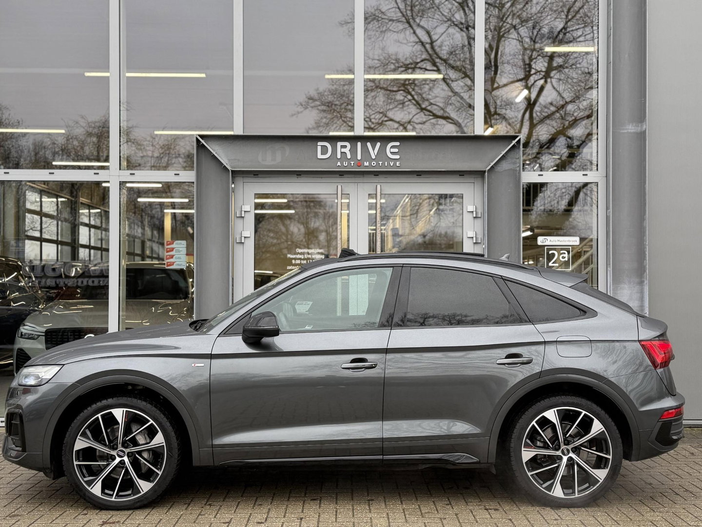 Audi Q5 Sportback 50 TFSI e S edition Competition |Black Optic|Pano|B&O|Luchtvering|Leer|Massage|21"