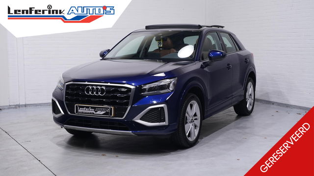 Audi Q2 - 30 TDI Business Edition 1e Eig. NAP Panodak Lederen sportstoelen Camera Led matrix Navi PDC v+a Rijklaar!
