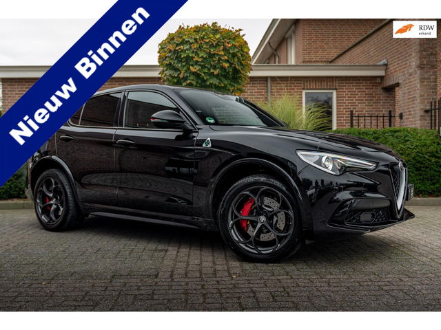 Alfa Romeo Stelvio - 2.9 V6 AWD Quadrifoglio 510 PK Adaptive Cruise Harman Kardon Keyless 20''