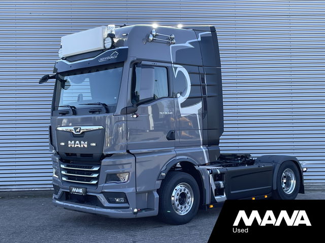 MAN TGX - GX 18.540 4x2 LL Alcoas Alcantara/Leder Retarder 2xTank Stand-Airco/Kachel Koelkast Digital-Dashboard Stoel-Ventilatie/Verwarming LED