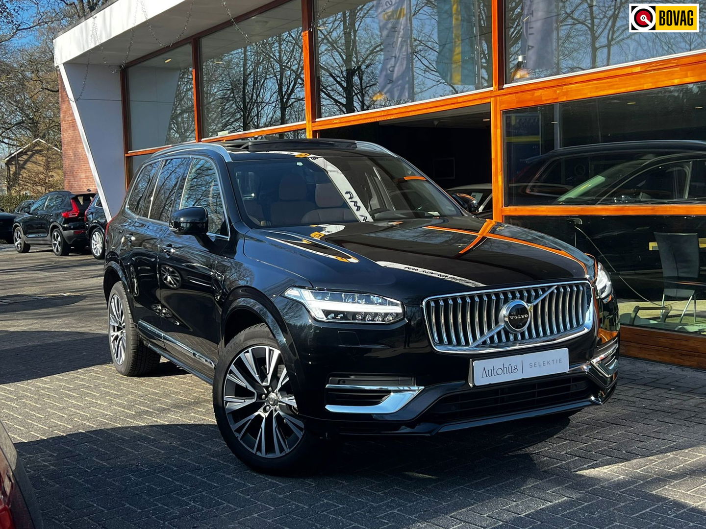 Volvo XC90 T8 Hybride AWD Ultimate Bright LONG RANGE | Luchtvering | Massage | Ventilatie stoelen | Panoramadak | Head-Up Display|