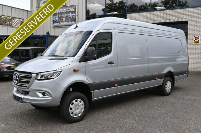 Mercedes-Benz Sprinter - 319 CDI 4x4 L4H2 Maxi Select Distronic, Geveerde stoel, LED, 360 Graden Camera