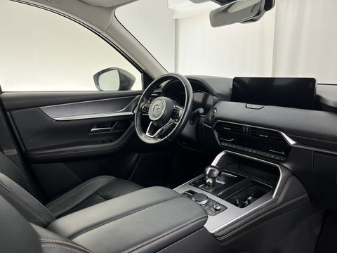 Mazda CX-60 2.5 e-SkyActiv PHEV Exclusive-Line [ 3-Fase ] (INCL-BTW) *HEAD-UP | LEATHER | FULL-LED | BLINDSPOT | HEATED/VENTILATED-COMFORTSEATS | DIGI-COCKPIT | KEYLESS | DAB | NAVI-FULLMAP | 20''ALU | TOWBAR*