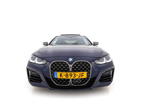 BMW 4 Serie Coupé M440i xDrive High Executive Aut. *PANO | HEAD-UP | LASER-LED | ADAPTIVE-CRUISE | LUXURY-LEATHER | TOP-VIEW | HARMAN/KARDON | BLINDSPOT | KEYLESS | HEATED-SPORTSEATS | DAB+ | DIGI-COCKPIT | SHIFT-PADDLES | 19''ALU | TOWB