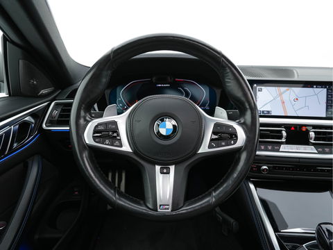 BMW 4 Serie Coupé M440i xDrive High Executive Aut. *PANO | HEAD-UP | LASER-LED | ADAPTIVE-CRUISE | LUXURY-LEATHER | TOP-VIEW | HARMAN/KARDON | BLINDSPOT | KEYLESS | HEATED-SPORTSEATS | DAB+ | DIGI-COCKPIT | SHIFT-PADDLES | 19''ALU | TOWB