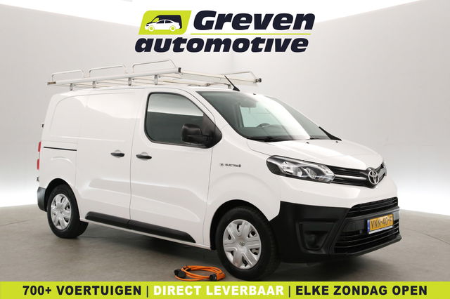Toyota ProAce - Standard Range 50 kWh L1H1 | Snelladen | SOH 94% | Airco | Cruise | Carplay | Trekhaak | 3 Zits | Imperiaal | Parkeersens.