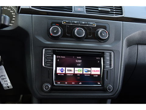 Volkswagen Caddy 2.0 TDI L1H1 Highline Black Edition Adaptieve Cruise, Carplay, 150pk, Automaat, LED, Stoelverwarming, Leder, Multimedia, Voorruit verwarming, Uniek!