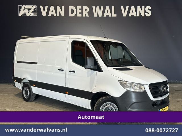 Mercedes-Benz Sprinter - 316 CDI 164pk Automaat 3500kg Trekhaak L2H1 Inrichting Euro6 Airco | Omvormer | Camera | Apple Carplay Android Auto, Cruisecontrol, Parkeersensoren