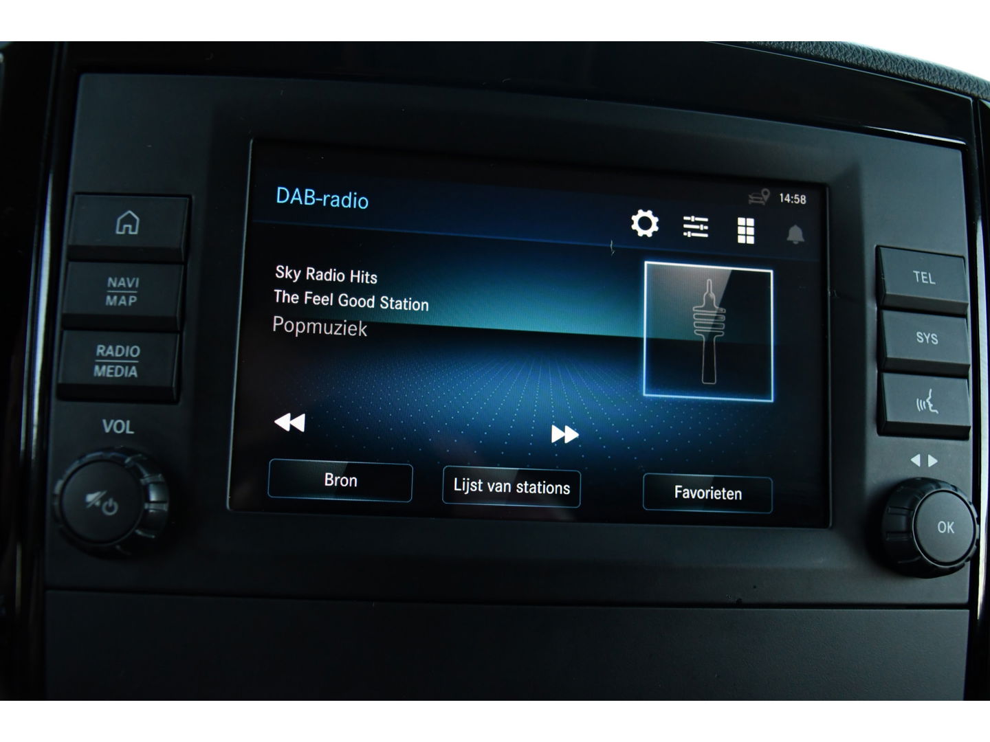 Mercedes-Benz Vito 119 CDI L2 PB Edition Camera, Cruise, Carplay, LED, 190pk, Clima, Automaat, mulitmedia, Trekhaak, Sensoren, Uniek!