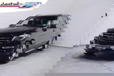 Mercedes-Benz M-Klasse - 350 BlueTEC luchtvering climate-controle lederen-bekleding voorstoelen electr met Memo cruise-controle Navigatie bleutooth schuifdak achterklep electrisch treeplanken PDC v+a 360-camera private-glas dakrails stoelverwarming schakelflippers aan het stuur