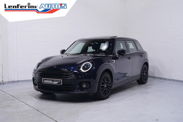 MINI Clubman - Mini 2.0 Cooper D Business Edition 1e eigen. NAP lederen bekleding DAB-ontvangst aplle-carplay Panodak sportstoelen stoelverwarming comfort-pack verwarmde-voorruit key-less entry and startled-verlichting bleutooth cruise-controle climate-controle 17"-lmv