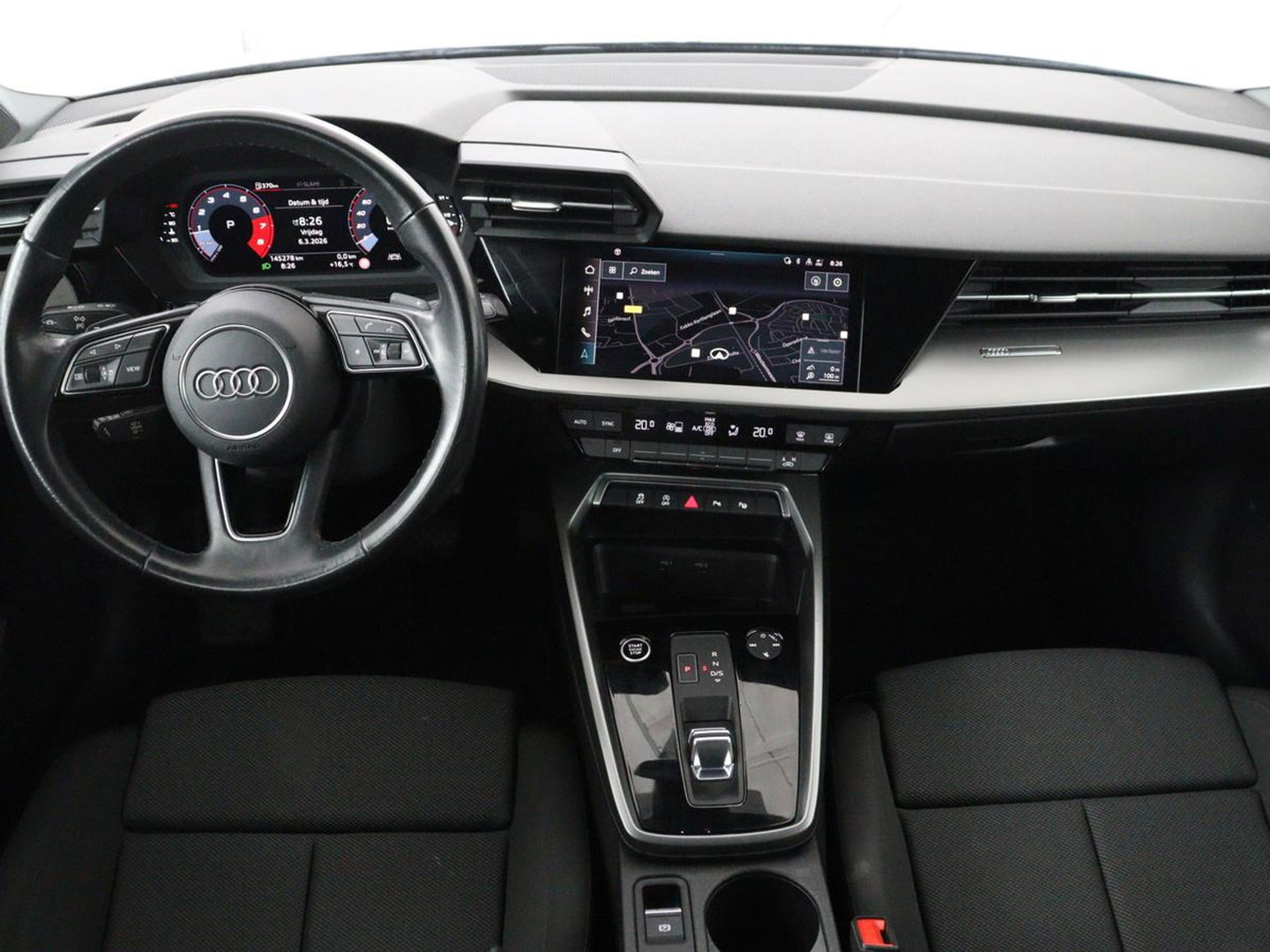 Audi A3 35 TFSI Business edition | Sportstoelen | Carplay | Virtual Cockpit | Park Assist | 18'' | Navigatie | Full LED | Climate control | Bluetooth | Cruise control