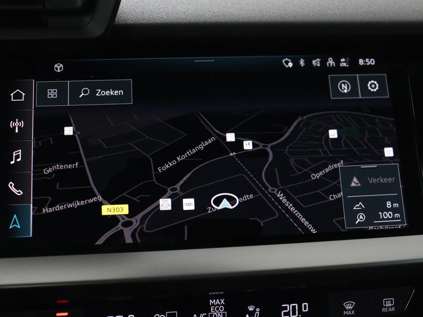 Audi A3 30 TFSI Advanced edition | Sportstoelen | Carplay | Virtual Cockpit | Park Assist | Full LED | Navigatie | Climate control | Bluetooth | 17'' | Cruise control