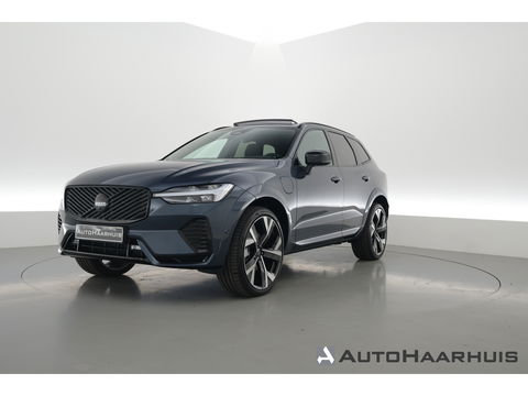 Volvo XC60 T8 Plug-in hybrid Ultra Black Edition | Luchtvering | Pano | HUD | Memory seats | Elek. Trekhaak | 22'' | 360cam | H&K Audio | 4x Stoelverw. |