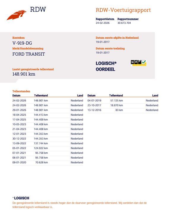 Ford Transit 350 2.2 TDCI L4H1 Ambiente LAADKLEP / NAVI / CRUISE CONTROLE / 3 ZITS / EURO 6