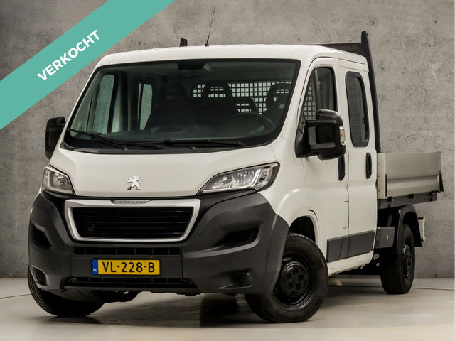 Peugeot Boxer - 333 2.2 HDI L2H2 XR 7 Persoons (DUBBELE CABINE, AIRCO, TREKHAAK, NIEUWE APK, NIEUWSTAAT)