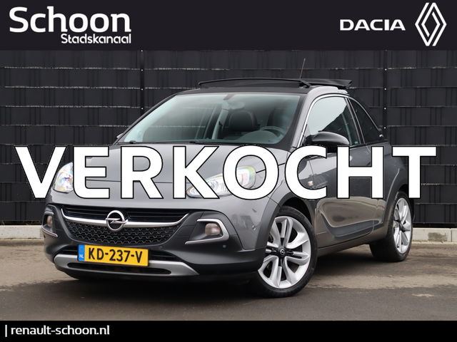 Opel ADAM - 1.0 Turbo Rocks | Open Dak | Leder | Stoel-/Stuurverwarming | Cruise Control | Dodehoeksensoren | Climate Control
