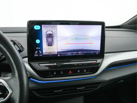 Volkswagen ID.4 First Max 77 kWh [ 3-Fase ] {SOH-81%} (INCL.BTW) Aut. *PANO | HEAD-UP | LEATHER-FABRIC | FULL-LED | MEMORY-PACK | TOP-VIEW | BLIND-SPOT | HEATED-SPORTSEATS | DIGI-COCKPIT | DAB+ | 19''ALU*