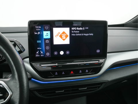 Volkswagen ID.4 First Max 77 kWh [ 3-Fase ] {SOH-81%} (INCL.BTW) Aut. *PANO | HEAD-UP | LEATHER-FABRIC | FULL-LED | MEMORY-PACK | TOP-VIEW | BLIND-SPOT | HEATED-SPORTSEATS | DIGI-COCKPIT | DAB+ | 19''ALU*