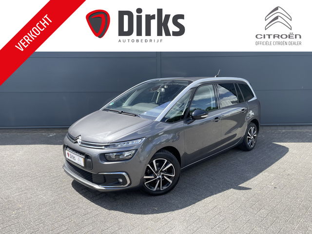 Citroën Grand C4 Spacetourer - 130pk Shine (Camera - Keyless Entry - Parkeersensoren V+A - Dodehoek detectie - Automatisch Parkeren - Navigatie - Apple Carplay)