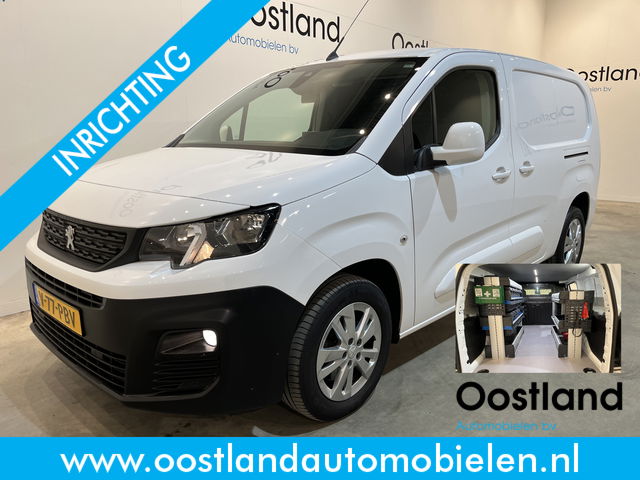 Peugeot Partner - 1.5 BlueHDI Long 130 PK Automaat / Servicebus / Sortimo Inrichting / Euro 6 / Schuifdeur L + R / Airco / Camera / CarPlay / Cruise Control / 50.300 KM !!