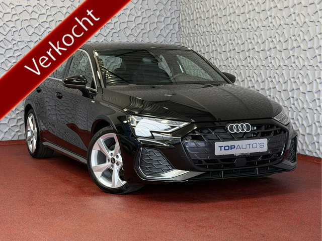 Audi A3 - Sportback 35 TFSI 3X S-LINE SCHUIFDAK SONOS MATRIX LED CAMERA STOELVERW ADAP.CRUISE ZWARTE HEMEL PANORAMA