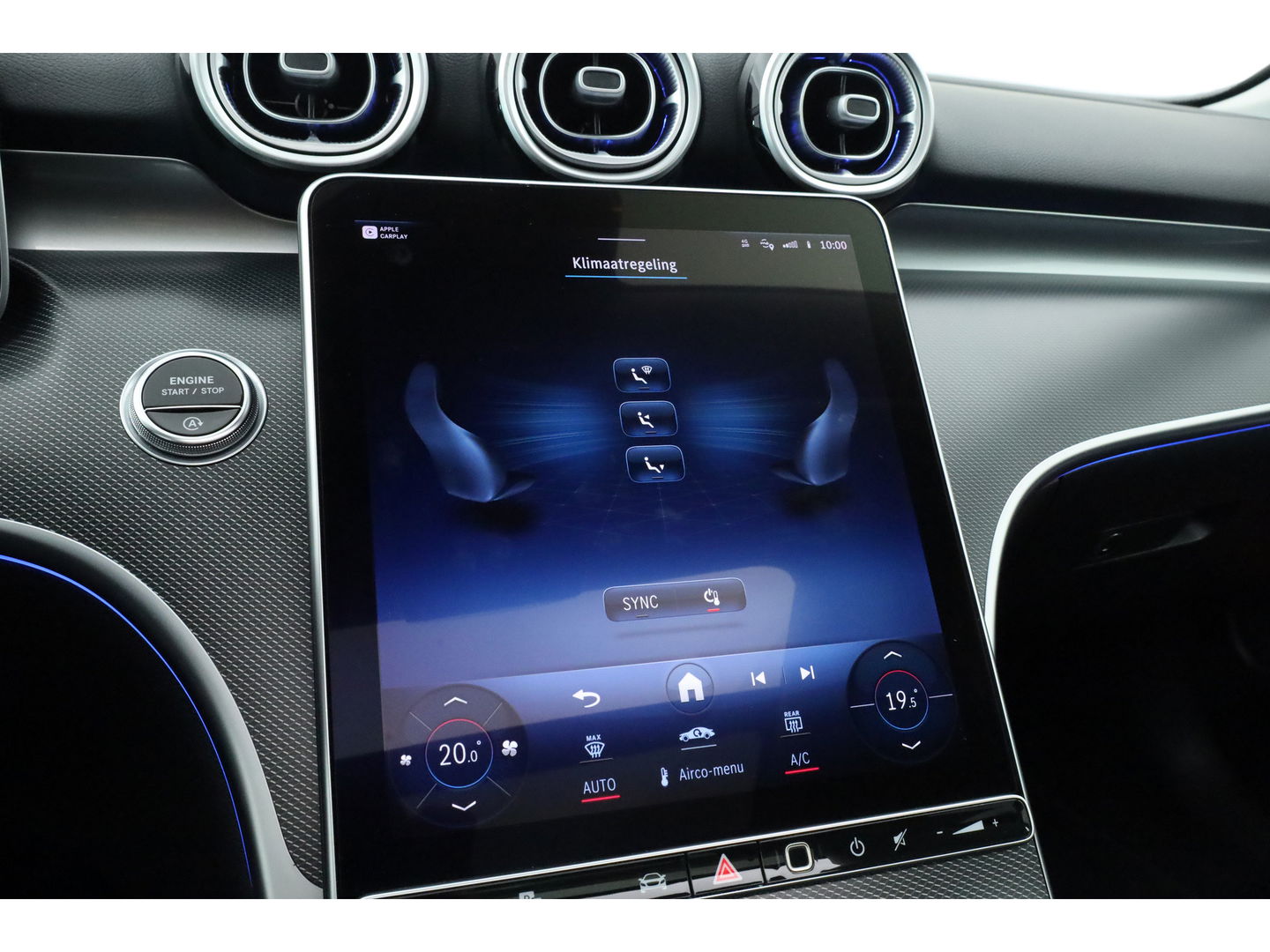 Mercedes-Benz C-Klasse Estate 180 Luxury Line | Pano | Elek. Trekhaak | 360cam | Leder | Memory seats | Burmester | Adapt. Cruise | Carplay