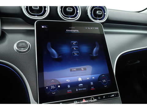 Mercedes-Benz C-Klasse Estate 180 Luxury Line | Pano | Elek. Trekhaak | 360cam | Leder | Memory seats | Burmester | Adapt. Cruise | Carplay