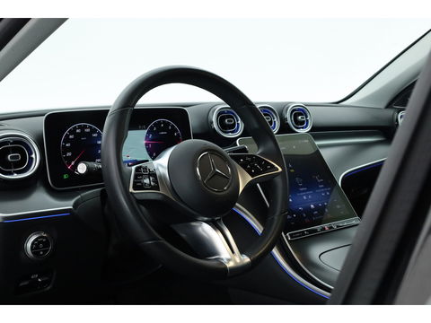 Mercedes-Benz C-Klasse Estate 180 Luxury Line | Pano | Elek. Trekhaak | 360cam | Leder | Memory seats | Burmester | Adapt. Cruise | Carplay