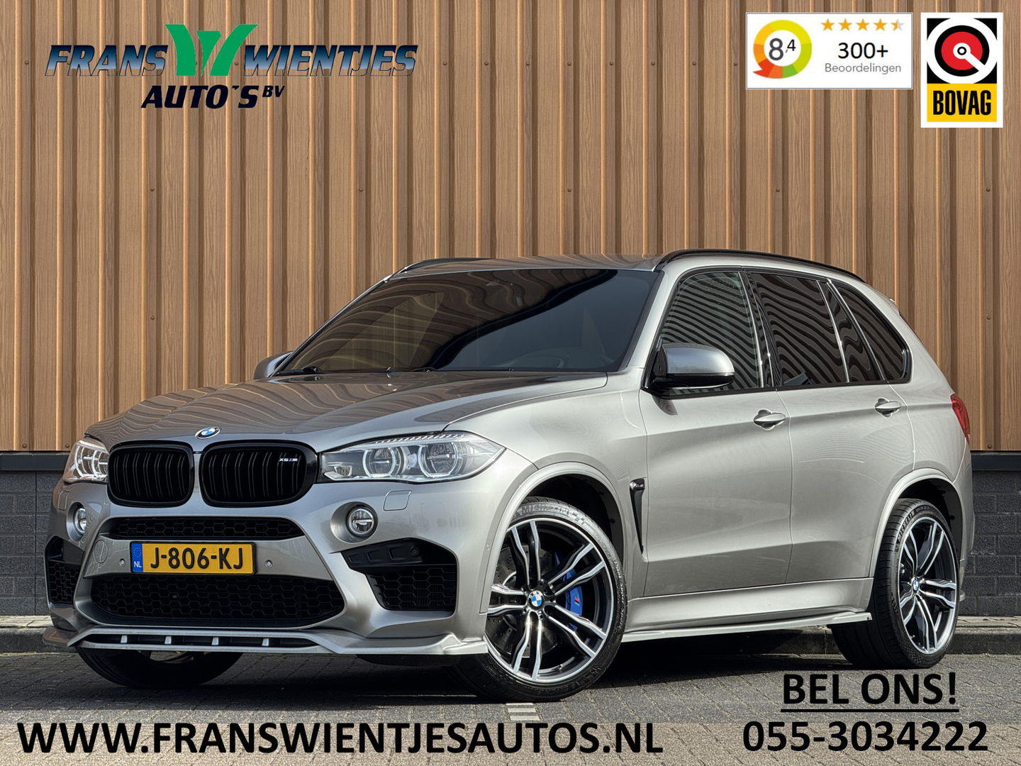 BMW X5 M | 576 PK! | Maxton | Carbon | 21" Lichtmetaal | Leder | Elektrische Trekhaak | Camera | Lane Assist | Dodehoeksensor | Harman & Kardon | Head-Up Display | Sfeerverlichting |