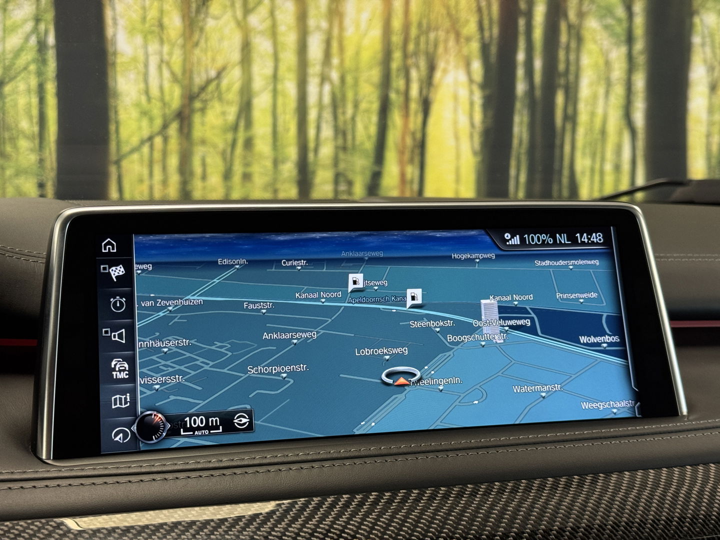 BMW X5 M | 576 PK! | Maxton | Carbon | 21" Lichtmetaal | Leder | Elektrische Trekhaak | Camera | Lane Assist | Dodehoeksensor | Harman & Kardon | Head-Up Display | Sfeerverlichting |