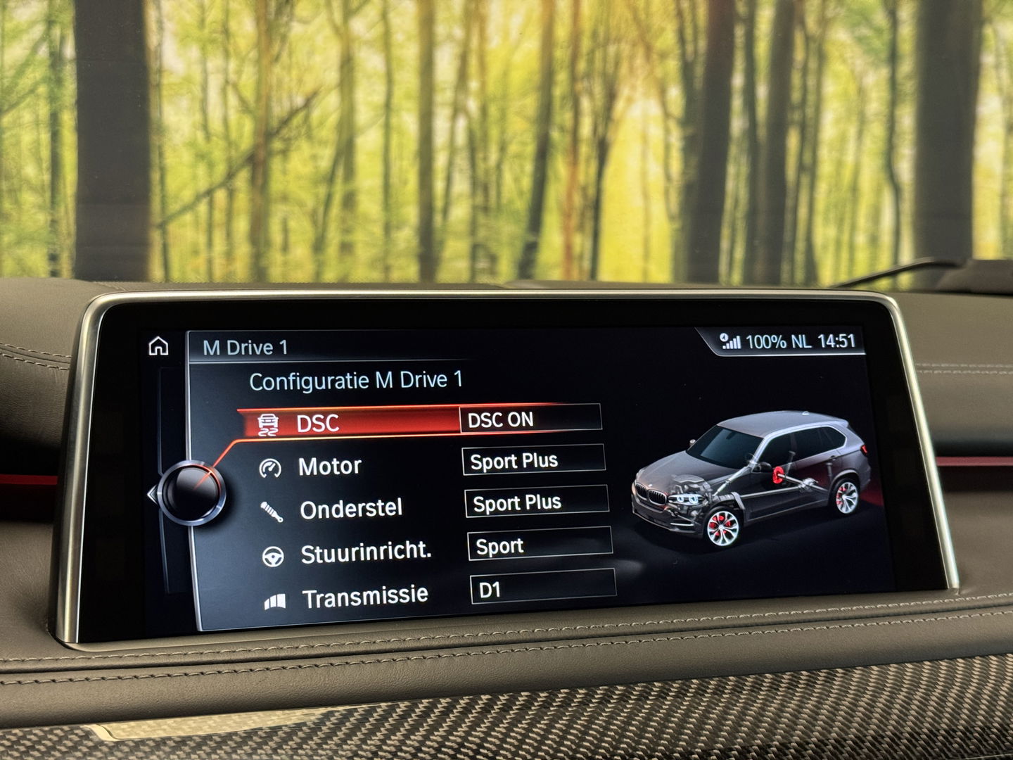 BMW X5 M | 576 PK! | Maxton | Carbon | 21" Lichtmetaal | Leder | Elektrische Trekhaak | Camera | Lane Assist | Dodehoeksensor | Harman & Kardon | Head-Up Display | Sfeerverlichting |